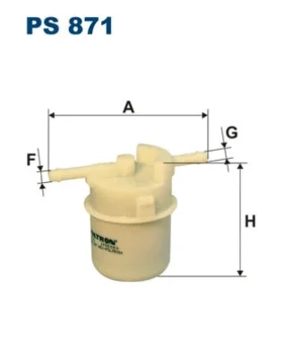 PS871 FILTRON Топливный фильтр