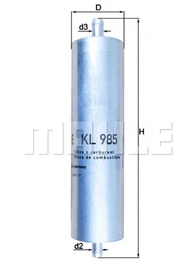 KL 985 KNECHT/MAHLE Топливный фильтр