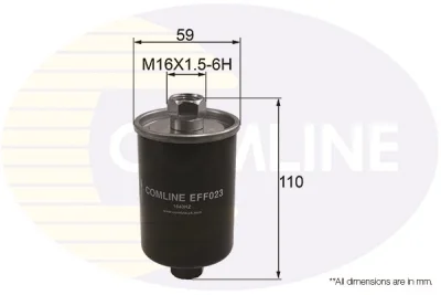 EFF023 COMLINE Топливный фильтр