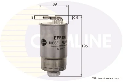 EFF197 COMLINE Топливный фильтр