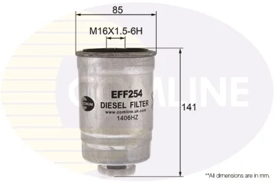 EFF254 COMLINE Топливный фильтр