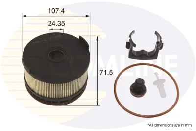 Топливный фильтр COMLINE EFF358D