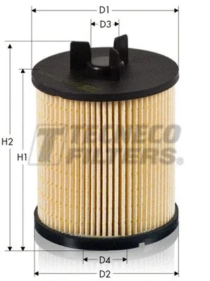 GS0819/3E TECNECO FILTERS Топливный фильтр