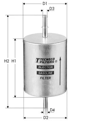 IN32 TECNECO FILTERS Топливный фильтр