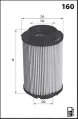Топливный фильтр MISFAT F107