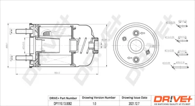 Топливный фильтр Dr!ve+ DP1110.13.0082