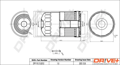 DP1110.13.0212 Dr!ve+ Топливный фильтр