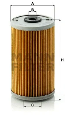 H 614 x MANN Масляный фильтр
