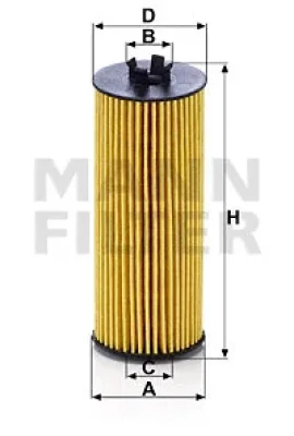 Масляный фильтр MANN HU 6009 Z