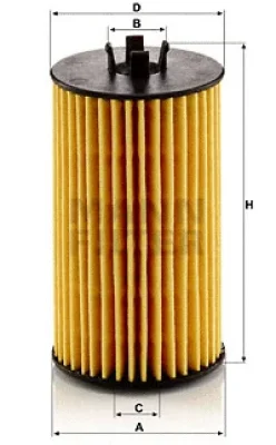 HU 6018 z MANN Масляный фильтр