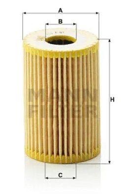 Масляный фильтр MANN HU 610 X