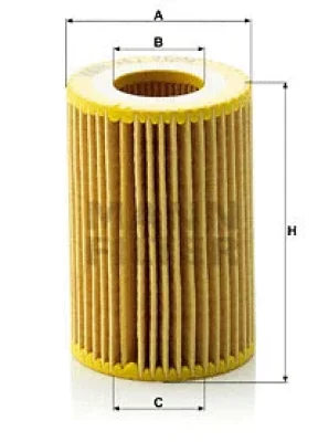 Масляный фильтр MANN HU 712/9 X