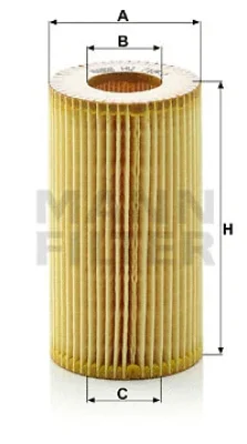 HU 718/1 y MANN Масляный фильтр
