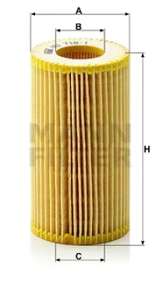 HU 718/1 z MANN Масляный фильтр