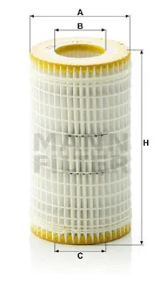 HU 718/5 x MANN Масляный фильтр