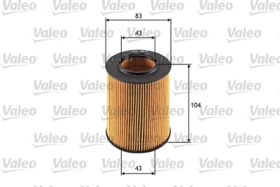 586527 VALEO Масляный фильтр