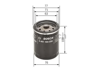 0 451 103 232 BOSCH Масляный фильтр