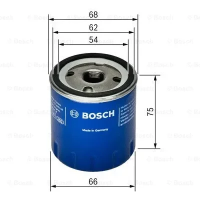 0 451 103 292 BOSCH Масляный фильтр