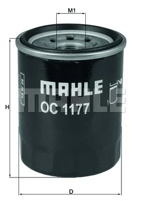 Масляный фильтр KNECHT/MAHLE OC 1177