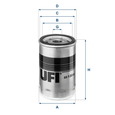 Масляный фильтр UFI 23.130.02
