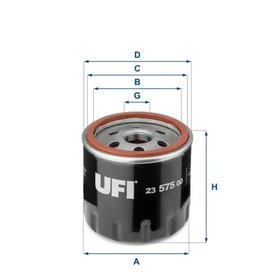 23.575.00 UFI Масляный фильтр