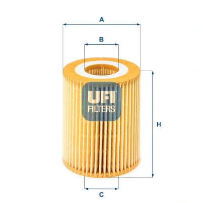 Масляный фильтр UFI 25.069.00