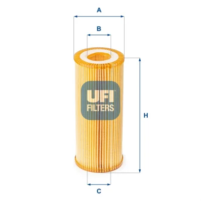 Масляный фильтр UFI 25.080.00