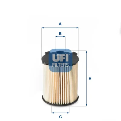 Масляный фильтр UFI 25.110.00