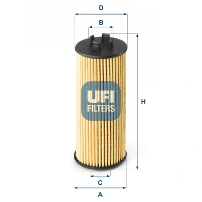 Масляный фильтр UFI 25.185.00
