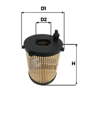 Масляный фильтр CLEAN FILTERS ML4564