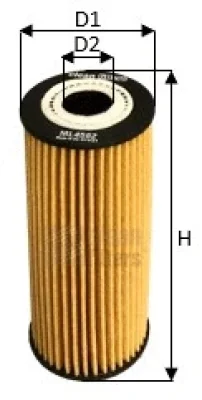 ML4582 CLEAN FILTERS Масляный фильтр
