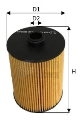 Масляный фильтр CLEAN FILTERS ML4591