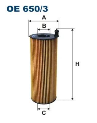 OE650/3 FILTRON Масляный фильтр