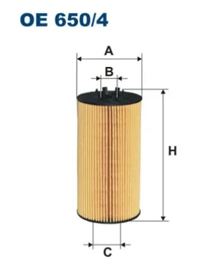 OE650/4 FILTRON Масляный фильтр