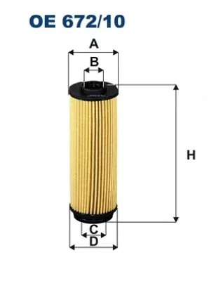 Масляный фильтр FILTRON OE 672/10