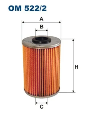 OM522/2 FILTRON Масляный фильтр