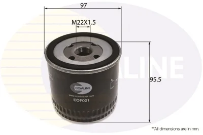 EOF021 COMLINE Масляный фильтр