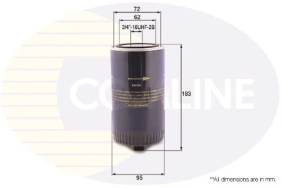 EOF054 COMLINE Масляный фильтр