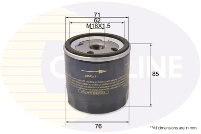 EOF217 COMLINE Масляный фильтр