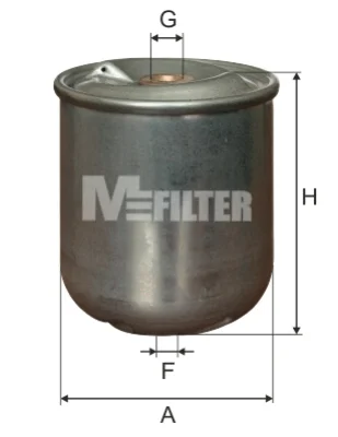 Масляный фильтр MFILTER TF 6524RC