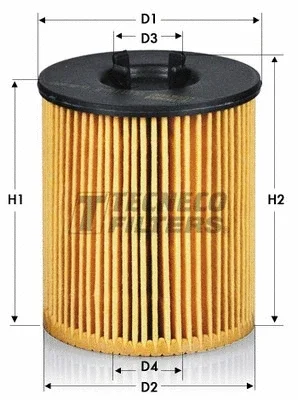 Масляный фильтр TECNECO FILTERS OL0116E