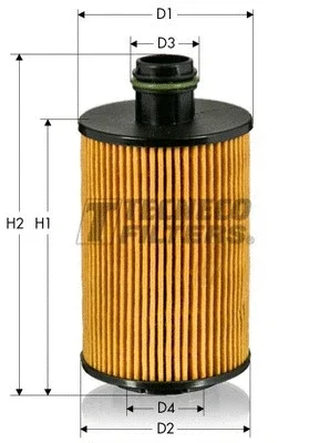 OL07018E TECNECO FILTERS Масляный фильтр