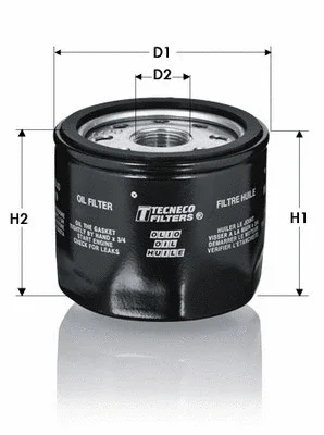 OL7008 TECNECO FILTERS Масляный фильтр