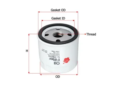 C-19410 SAKURA Масляный фильтр