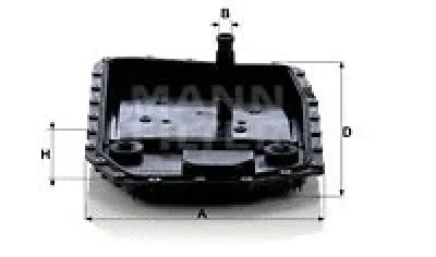 Гидрофильтр, автоматическая коробка передач MANN H 50 001