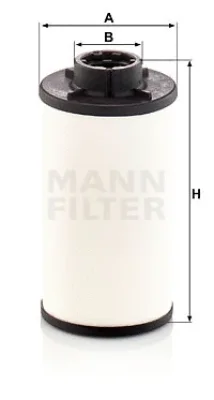 Гидрофильтр, автоматическая коробка передач MANN H6003Z