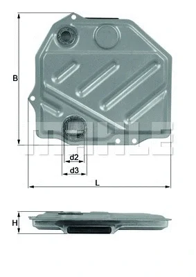 HX 48 KNECHT/MAHLE Гидрофильтр, автоматическая коробка передач