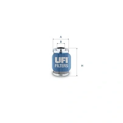 25.690.00 UFI Фильтр, система рабочей гидравлики