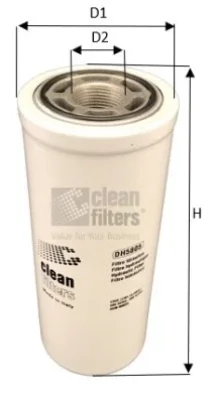 DH5805 CLEAN FILTERS Фильтр, система рабочей гидравлики
