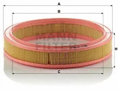 C 2736/2 MANN Воздушный фильтр